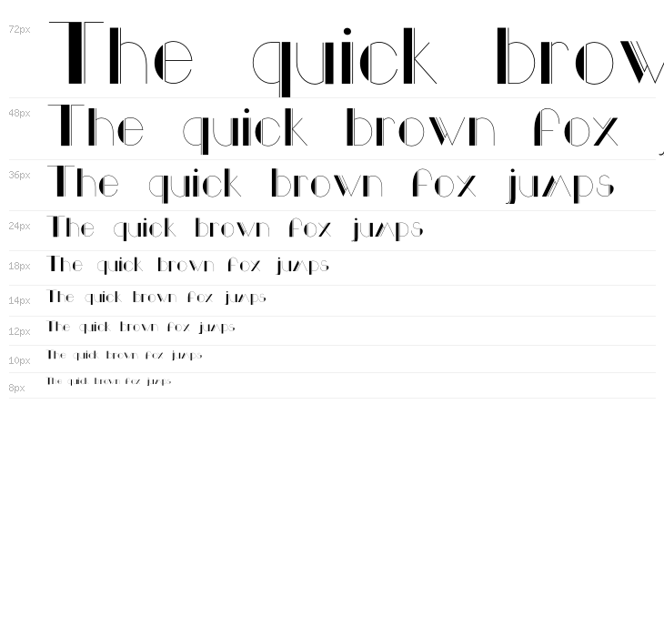 Miss 20 Regular Waterfall