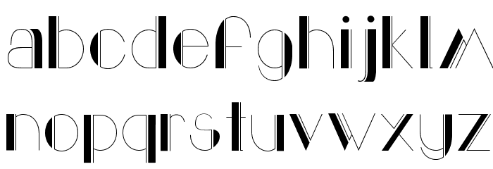 Miss 20 Regular Font LOWERCASE