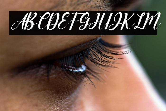 Miss Amalia Italic Example 2