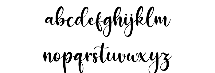 Miss Amalia Font LOWERCASE