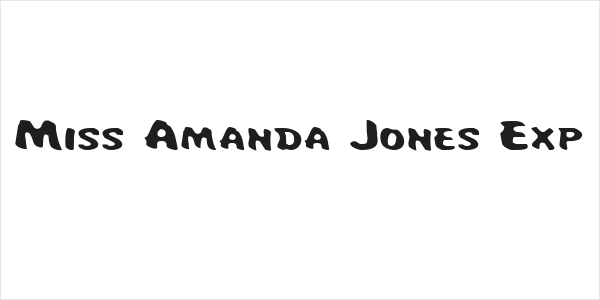 Miss Amanda Jones Exp Logo