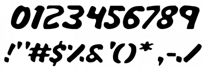 Miss Amanda Jones Ital Font OTHER CHARS