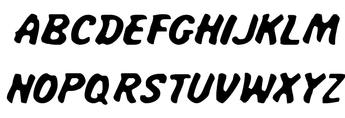 Miss Amanda Jones Ital Font LOWERCASE