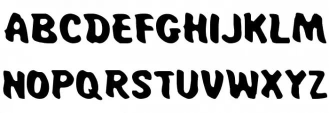 Miss Amanda Jones Schriftart Groß