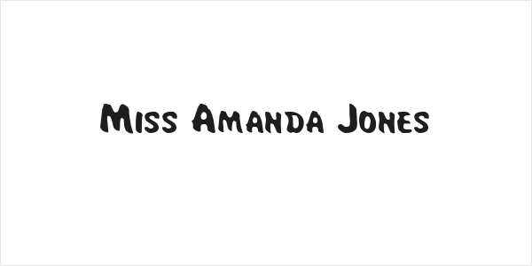 Miss Amanda Jones Logo