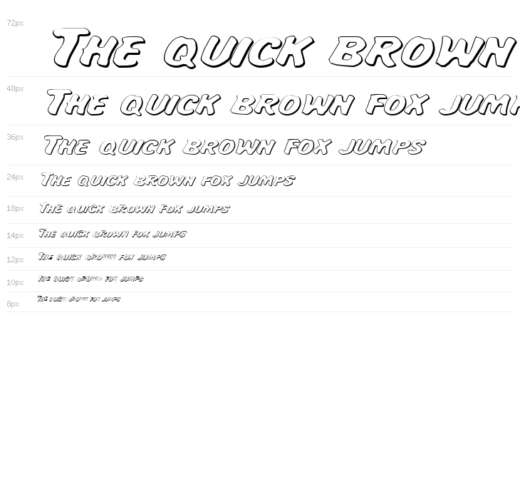 Miss Amanda Shadow ItalExp Waterfall