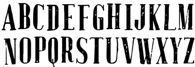 Miss Antonia フォント 小文字