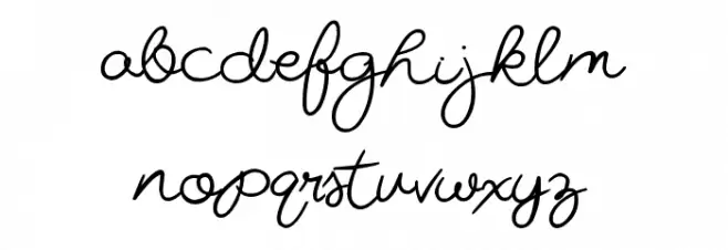 Miss Beautiful Bold Bold خط أحرف صغيرة