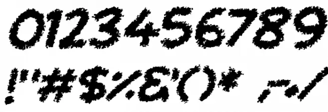 Miss Chalkboard Italic Font OTHER CHARS