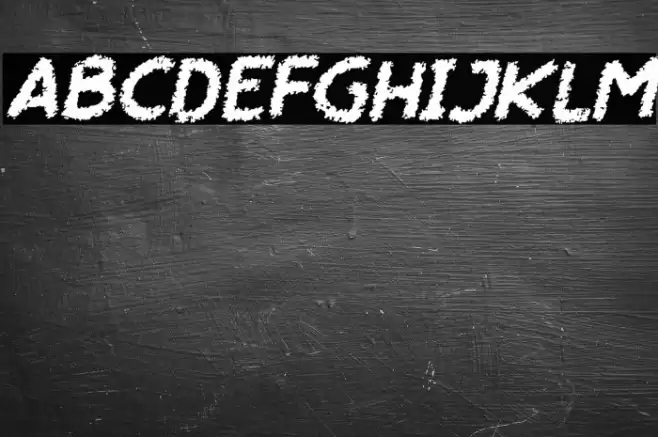 Miss Chalkboard Italic Font examples