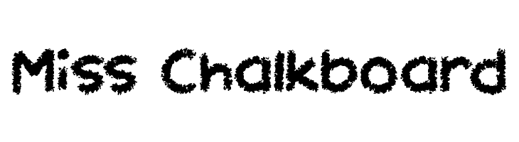 Miss Chalkboard  Free Fonts Download