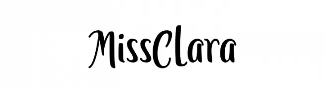 Miss Clara  Frei Schriftart Herunterladen
