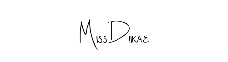 Miss Diikae Font