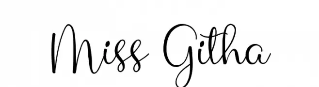 Miss Githa  font caratteri gratis