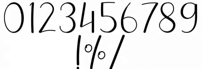 Miss Githa Font OTHER CHARS