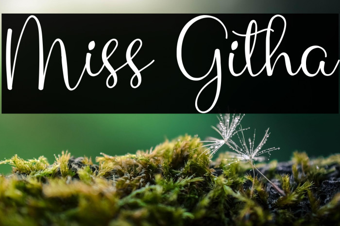 Miss Githa Example 1
