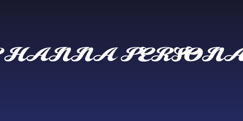 Miss Hanna Personal Use Social Header