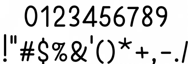 Miss Neally Font OTHER CHARS