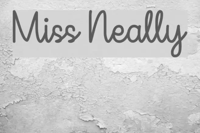 Miss Neally Example 2