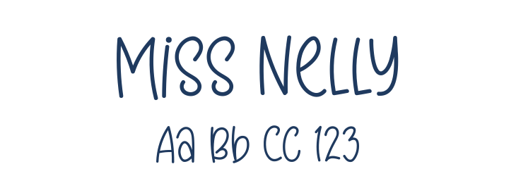 Miss Nelly Font Preview