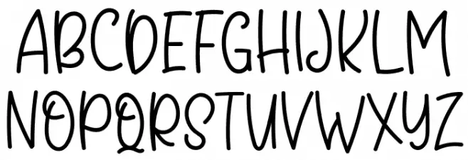 Miss Nelly フォント 大文字