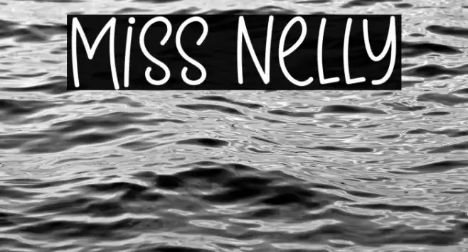 Miss Nelly フォント examples