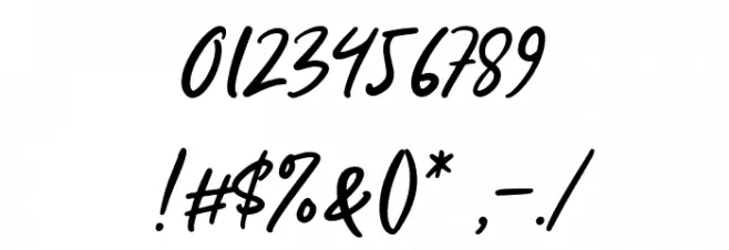 Miss Rhinetta Font OTHER CHARS