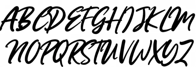 Miss Rhinetta Font Litere mari