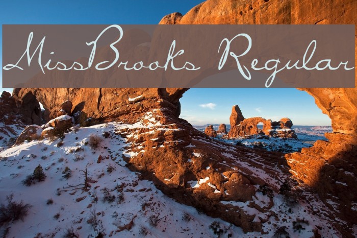 MissBrooks Regular Example 1