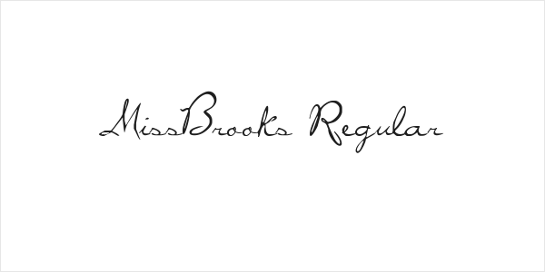 MissBrooks Regular Logo
