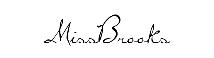 MissBrooks Font
