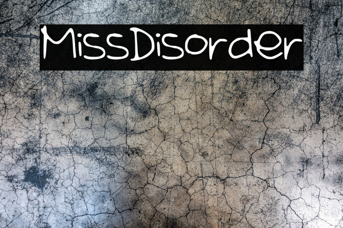 MissDisorder Example 1