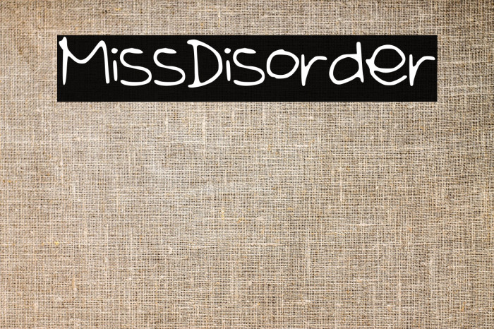 MissDisorder Example 2