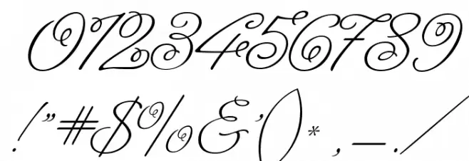 MissFajardose-Regular Font OTHER CHARS