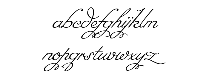 MissFajardose-Regular Font LOWERCASE