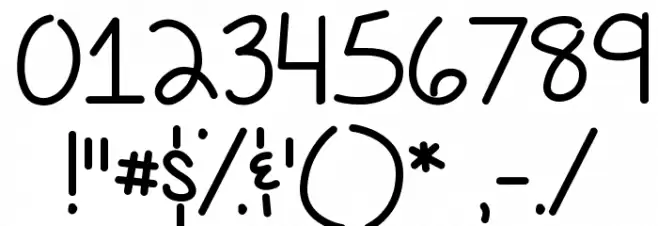 MissIssippiDemo Font OTHER CHARS