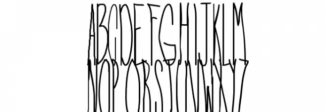 MissMelancholy Schriftart Groß