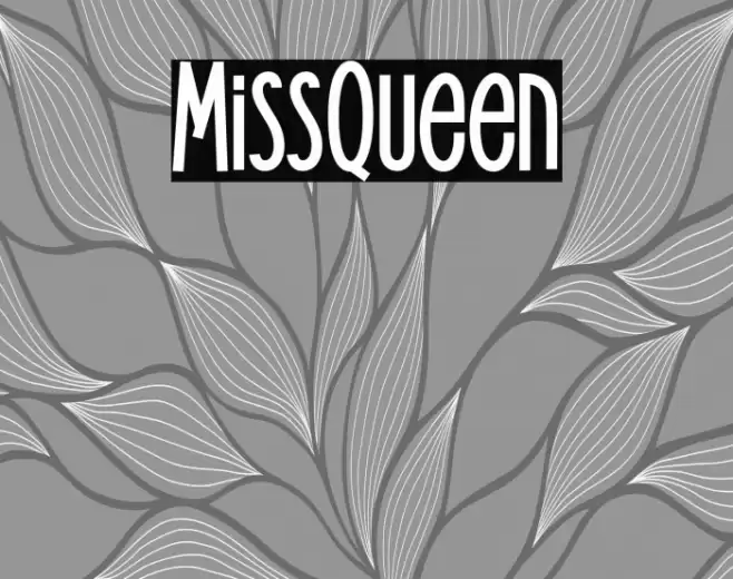 MissQueen Font examples