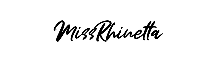 MissRhinetta  Fuentes Gratis Descargar