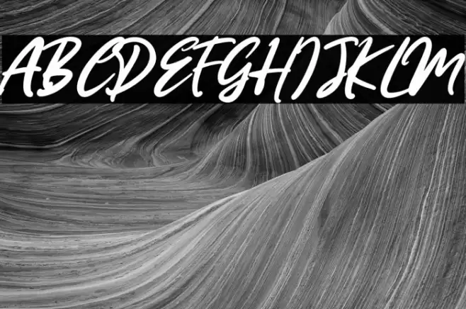 MissRhinetta Font examples