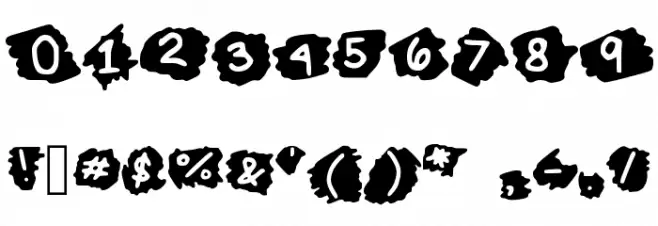 MissTerious Font OTHER CHARS