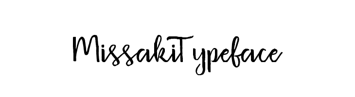 MissakiTypeface  baixar fontes gratis