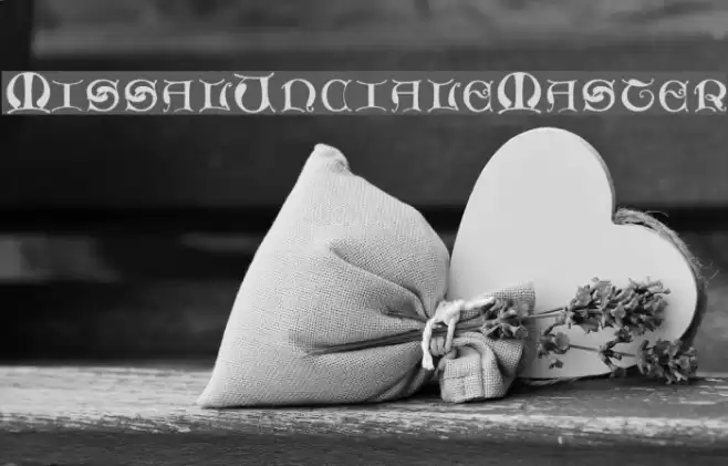 MissalUncialeMaster Font examples