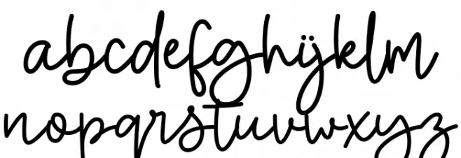 Missera Signature Caratteri MINUSCOLO