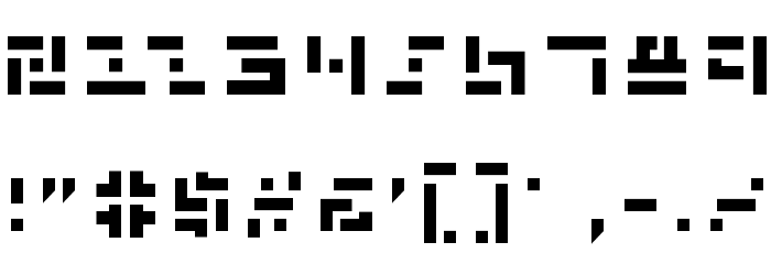 Missile Man Font OTHER CHARS