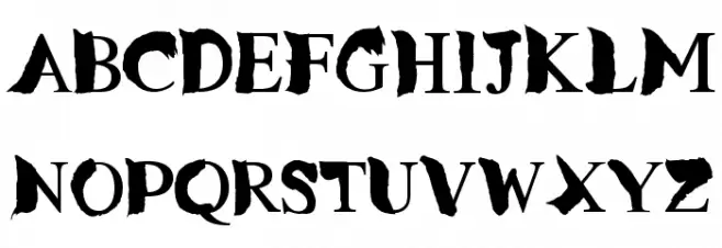 MissingLink Schriftart Groß