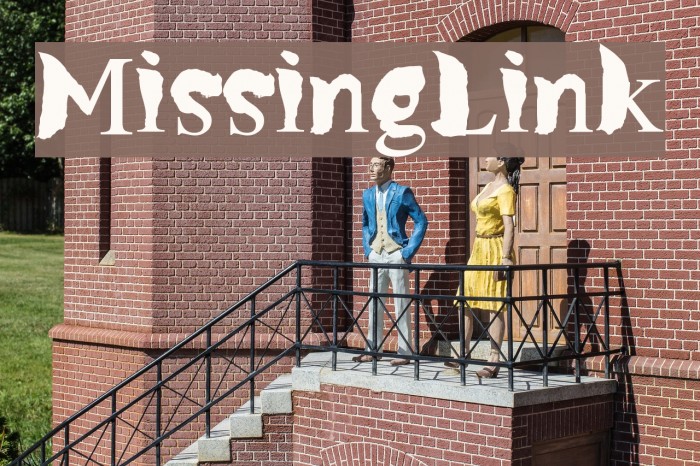 MissingLink Font examples