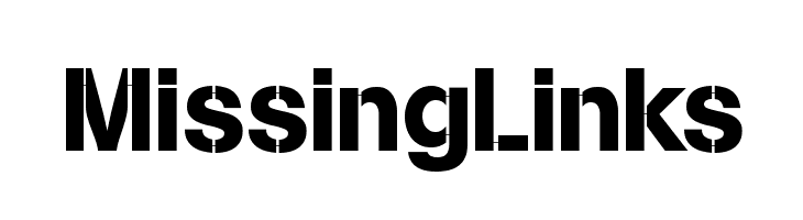MissingLinks Font