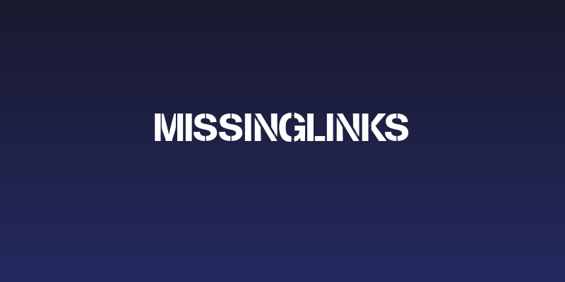 MissingLinks Social Header
