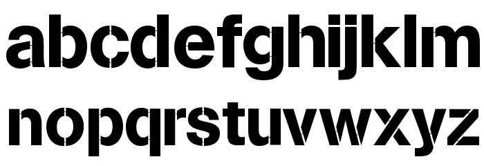 MissingLinks Font LOWERCASE